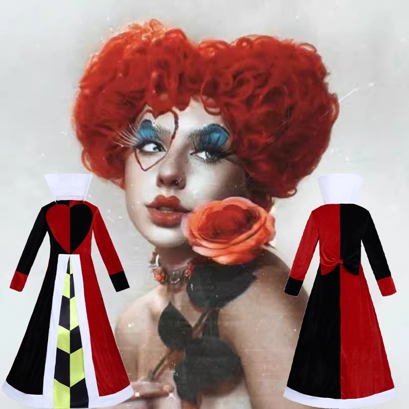 Women Knight Accessories - Perruque de cosplay de film Red