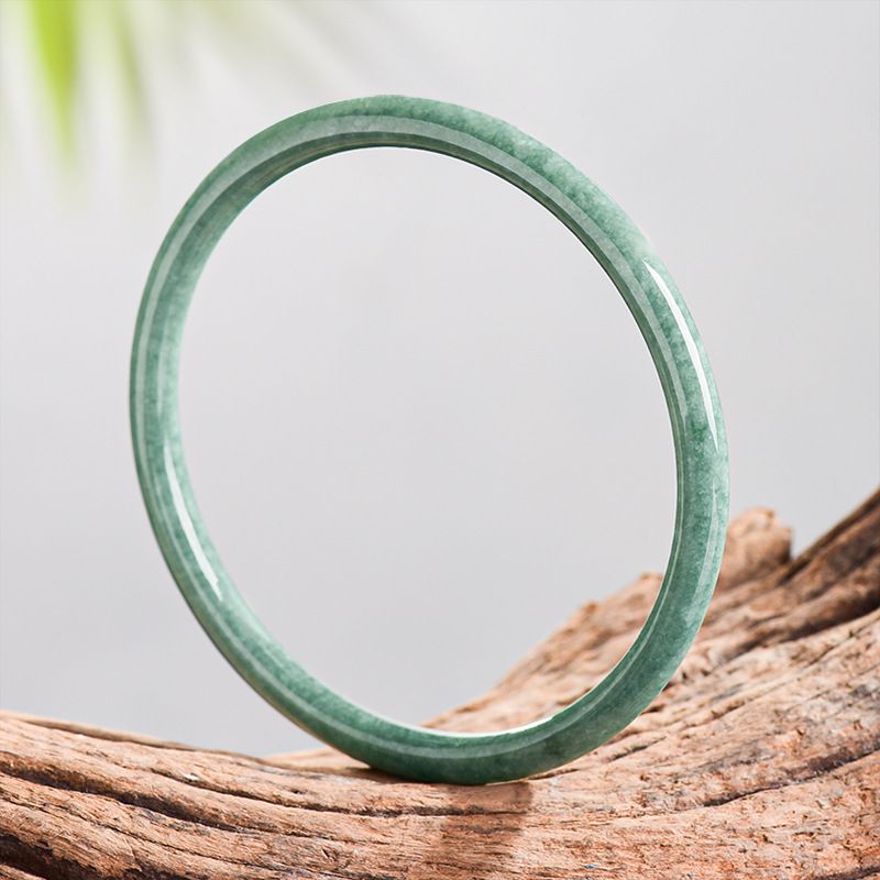 Women'S Vintage Accessories - Bracelet en jade birman naturel, véritable