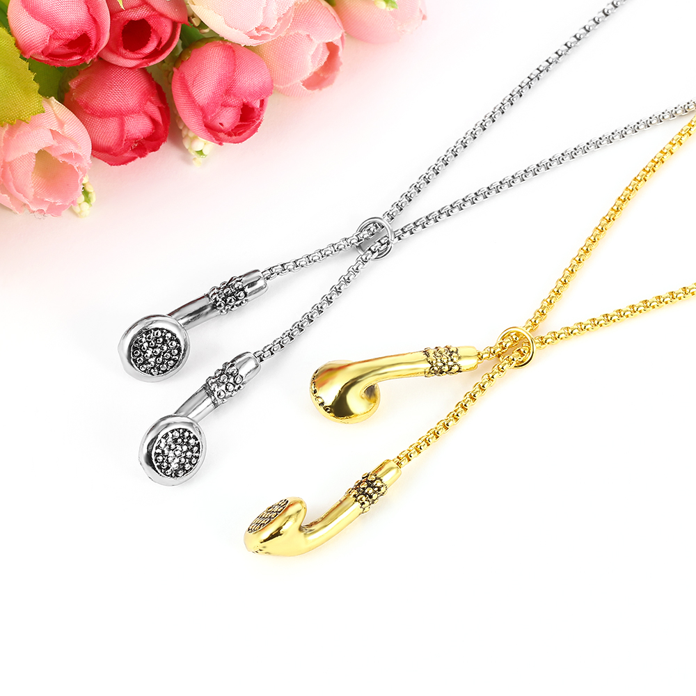 Collier en métal en forme d'éc - Women'S Accessories Clothing avis et prix