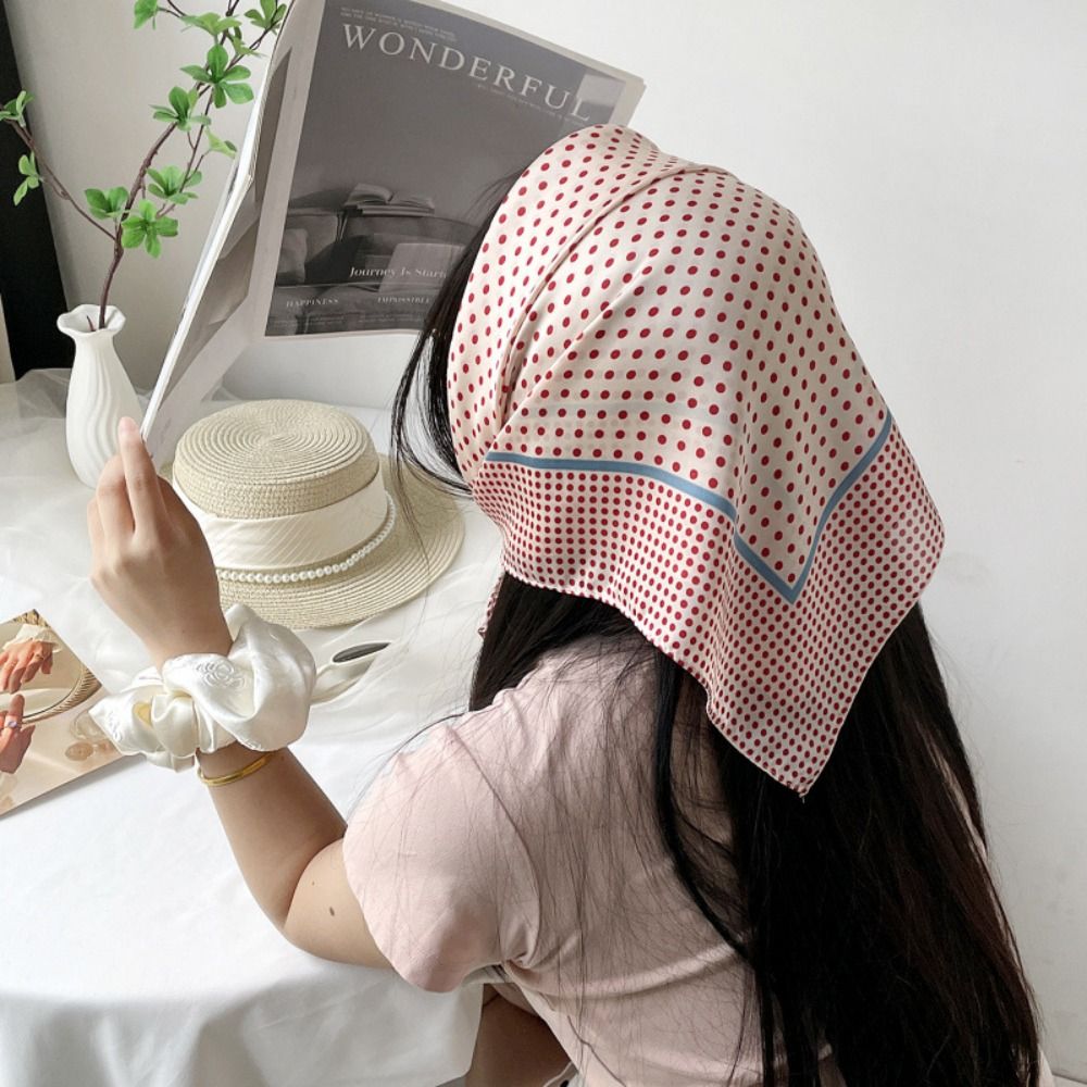 Écharpe polyvalente à pois imp - Women'S Y2K Accessories avis et prix