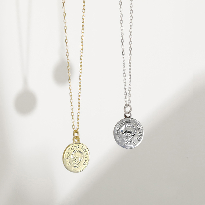 Collier en argent sterling S92 - Coin Necklace Delicate avis et prix