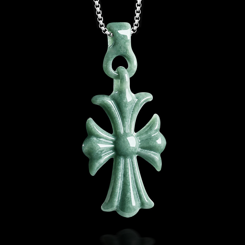 Collier pendentif croix en jad - Women'S Vintage Accessories avis et prix