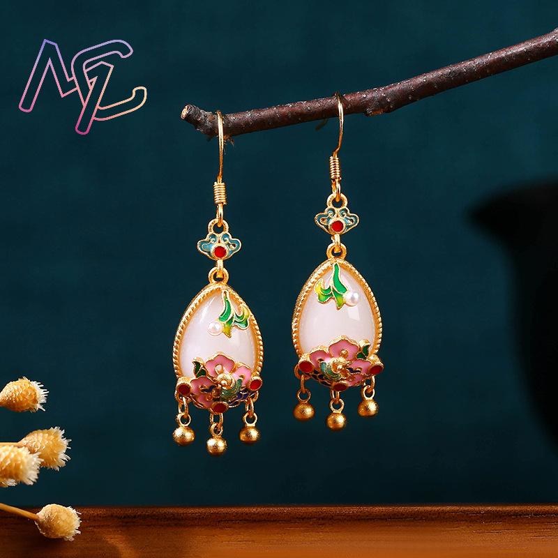 Boucles d'oreilles en jade nat - Women'S Vintage Accessories avis et prix