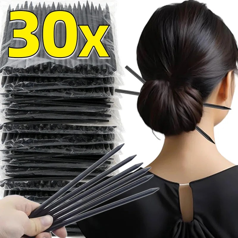 Épingles à cheveux en bois noi - Women Knight Accessories avis et prix