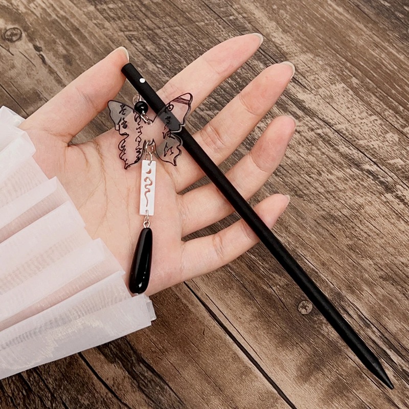 Épingles à cheveux en bois noi - Women Knight Accessories avis et prix