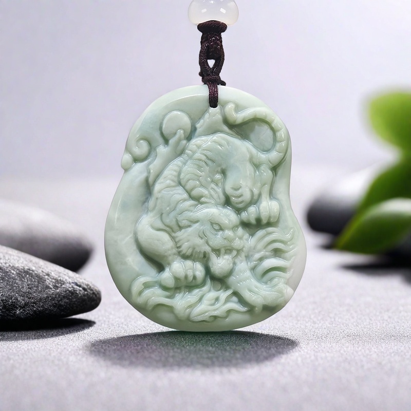 Collier pendentif tigre vert n - Women'S Vintage Accessories avis et prix