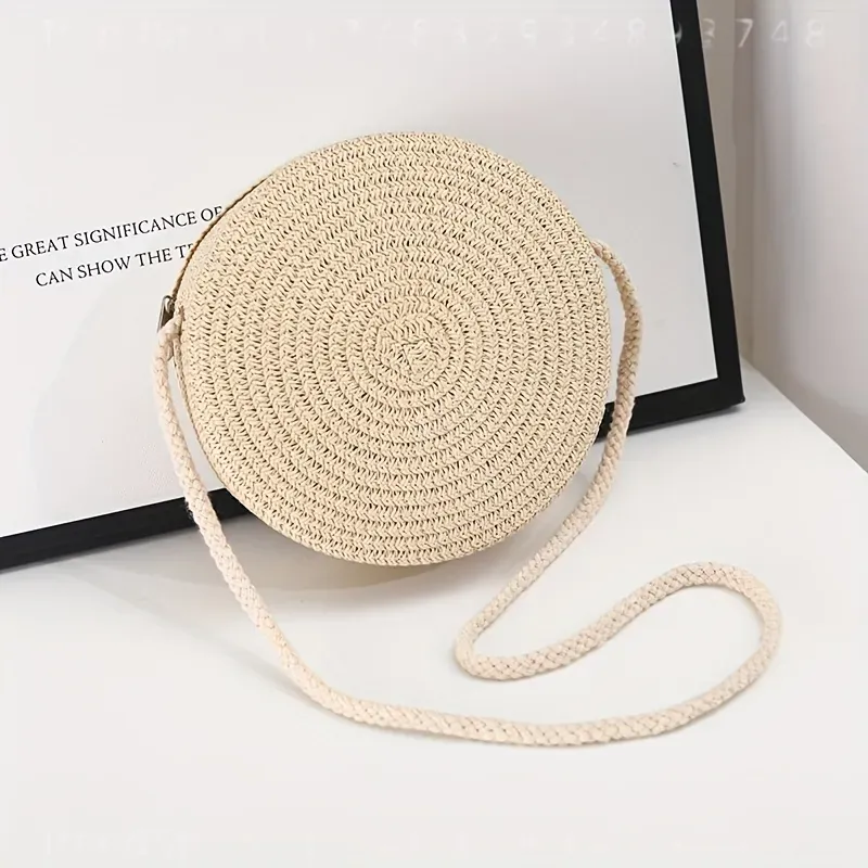 Sac bandoulière rond en rotin  - Women'S Accessories Purse avis et prix