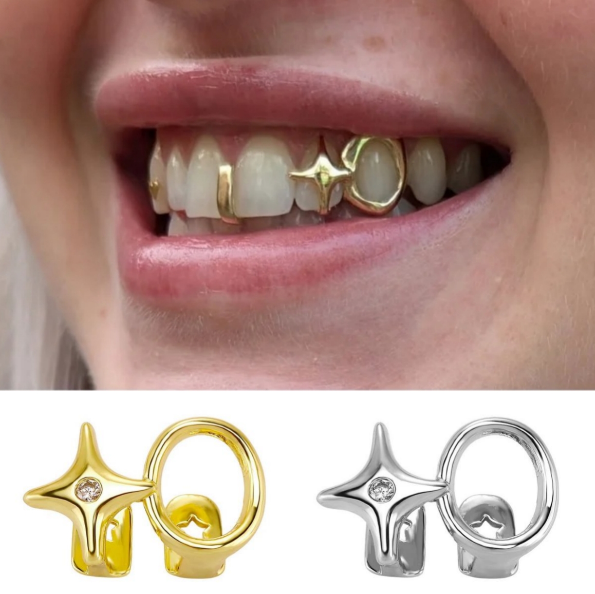 Grillz dentaire Y2K brillant à - Women'S Y2K Accessories avis et prix